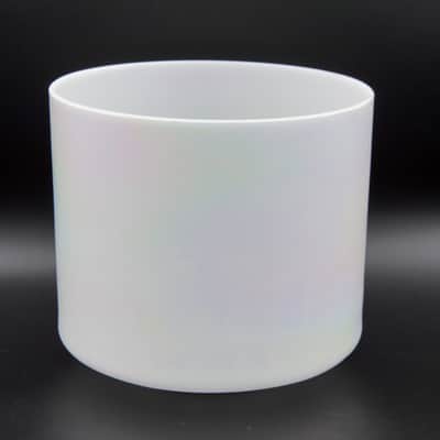 Crystal Tones 8" Mother of Platinum Quartz Crystal Singing Bowl (C#4+0) image 2