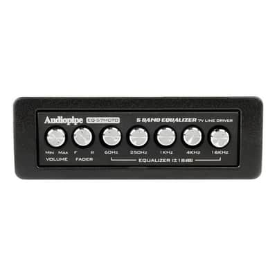 Audiopipe 5 band graphic equalizer 7V line driver EQ-57MOTO image 2