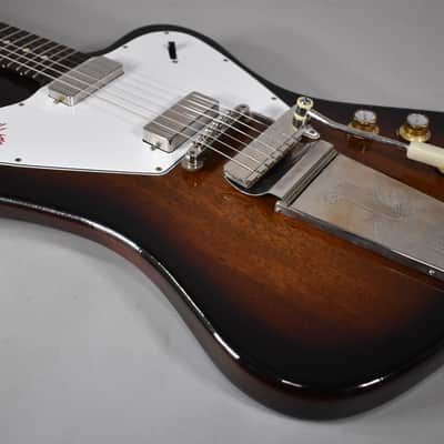 2024 Gibson Custom '65 Non-Reverse Firebird V | VOS Vintage Sunburst w/OHSC image 11