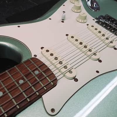 Hohner Rockwood PRO RP150G Electric Guitar Metallic Green image 2