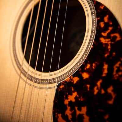 Larrivée OMV-40 with Mahogany, Sitka Spruce & L.R. Baggs Stagepro Element Pickup image 3