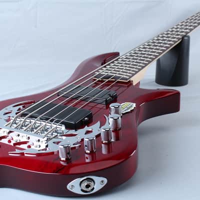 Traben Array Limited 5 String Bass Guitar Red TRAAL5STRD | Reverb