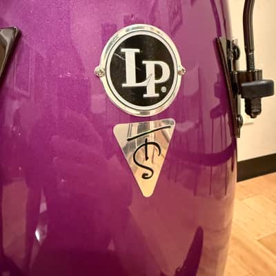 ~NEW!~ LP Latin Percussion LP522X-TS Tony Succar Signature New Zealand Pine 11" Quinto in Rainbow Lacquer with Black Nickel Hardware & Black Skyn Heads image 2