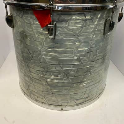 Ludwig 70's 15" and 16"  Maple Concert Toms - Sky Blue Pearl image 3