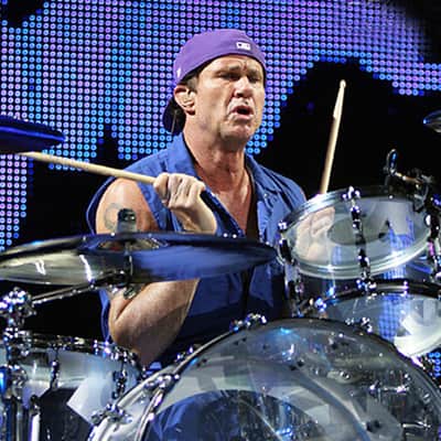 Pearl/Sabian Chad Smith's Red Hot Chili Peppers, World Tour, Complete 10-Piece Drum Set with Cymbals 2011 - Clear image 6