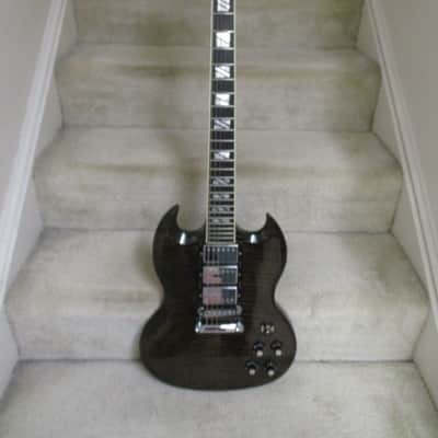 Gibson SG Supra 2013 - Black Translucent image 1
