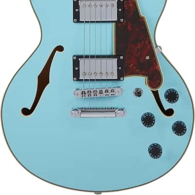 D'Angelico Premier Mini DC - Sky Blue (2022) image 1