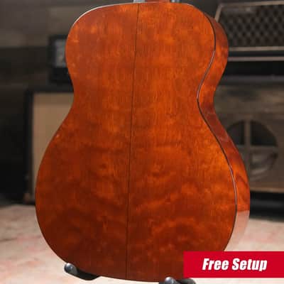 Martin Custom 000-18 Golden Era 1937 Acoustic Guitar, Quilted Mahogany/Adirondack Spruce, 1935 Sunburst with Hardshell Case - Used image 2
