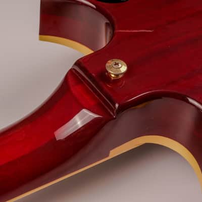 Yamaha SG1000 1982 Japan - Cherry Sunburst - Gold Hardware - Ebony - Coil SplitYamaha SG1000 1982 Japan - Cherry Sunburst - Gold Hardware - Ebony - Coil Split image 8