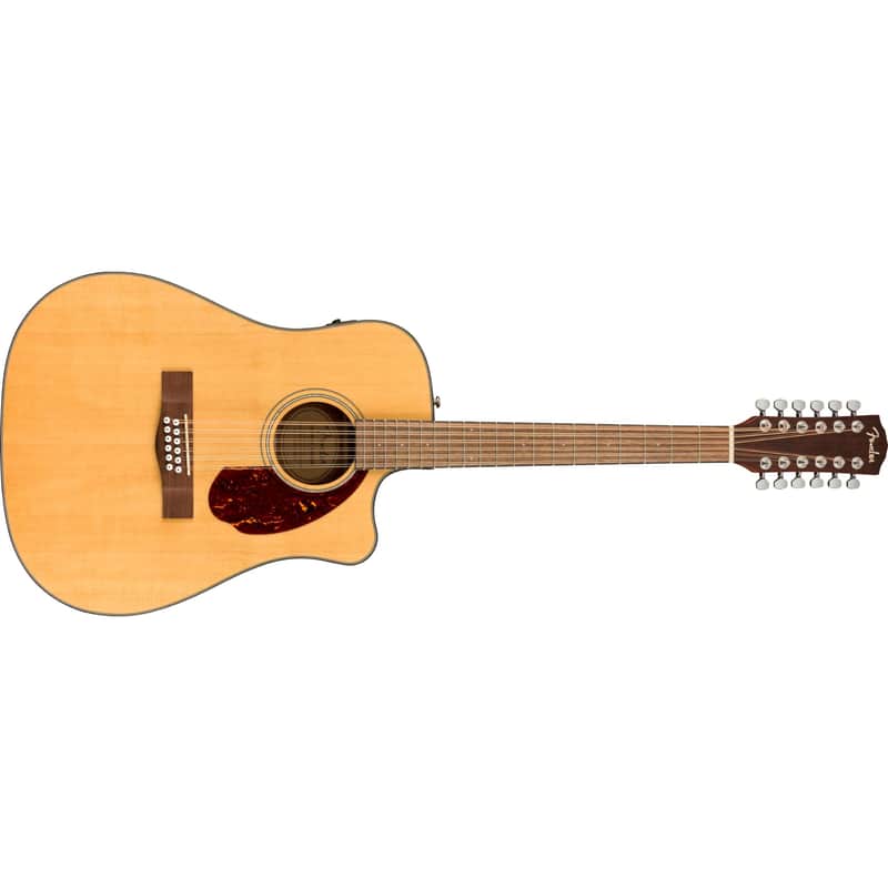 Mint Fender CD-140SCE 12-String Dreadnought Acoustic Guitar with Case, Natural, 0970293321 image 1