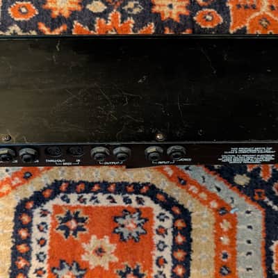 Alesis QuadraVerb 20k Bandwidth Simultaneous Digital Effects Processor 1990s - Black image 5
