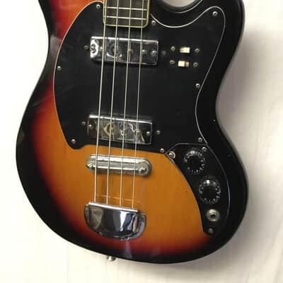 Kent Master model 1970's 1/2 size bass guitar image 2