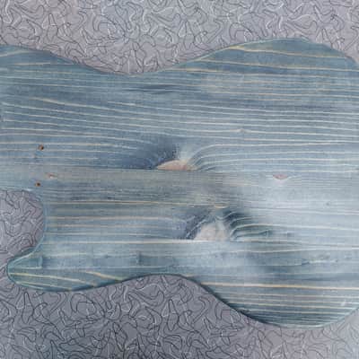Guitar Body Mustang Style Nitro Finish Barncaster Pinecaster Nomoonlaser image 2