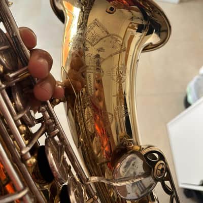 saxo tenor Selmer Super action 80 serie II 1988 - bicolor image 10