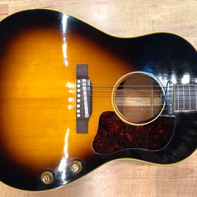 Gibson J-160E Acoustic-Electric Guitar 1959 - Sunburst image 4