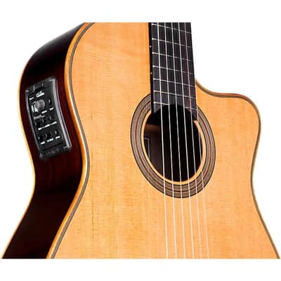 Cordoba Fusion Orchestra CE Crossover Classical Acoustic-Electric Guitar - Natural image 5