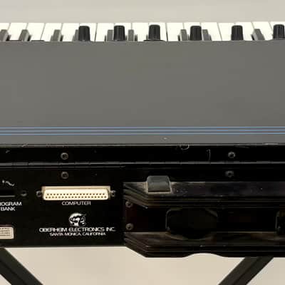 Oberheim OB-SX 49-Key 4-Voice Synthesizer 1980 - Black with Wood Sides image 5