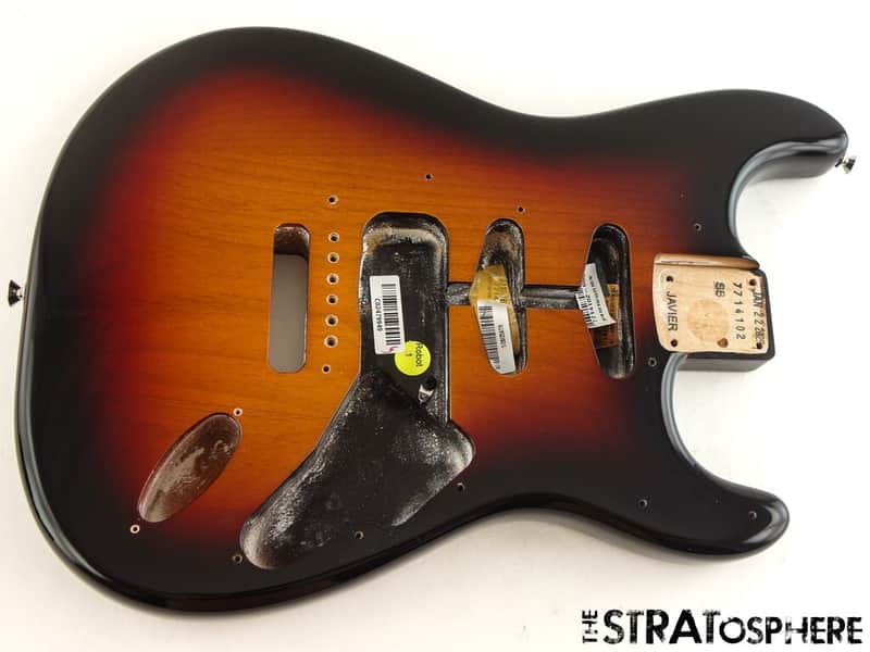 American Performer Fender Stratocaster Strat BODY, USA Alder 3T Sunburst image 1