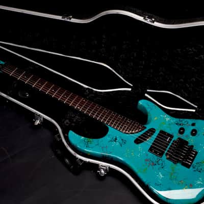 Washburn EC29 1989 - Turquoise image 25