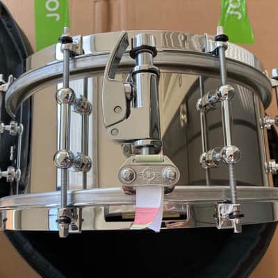 Dunnett Classic Stainless Steel Soprano Snare Drum 5.5in x 12in "Tita"+Beato Bag image 5