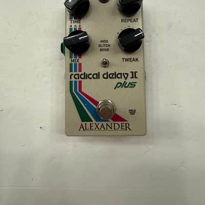 Alexander Pedals Radical Delay II Plus Digital Echo Guitar Effect Pedal image 1