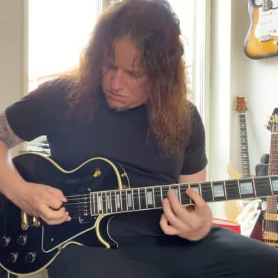 Rock Star owned 1956 Gibson Les Paul Custom Black Beauty Alnico-V image 2