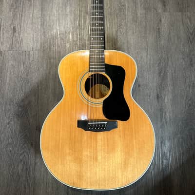 Guild F-212XL 12-string Acoustic Guitar Natural 1981																								 Natural image 2
