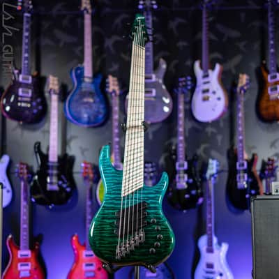 Dingwall Z3 6-String Bass Green to Turquoise Fade image 2