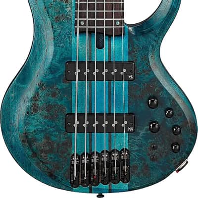 Ibanez BTB946 Standard 6-String Bass Guitar, Rosewood Fingerboard, Cosmic Blue image 2