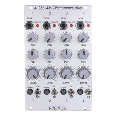 Doepfer A-138p Eurorack Performance Mixer Input Module image 1