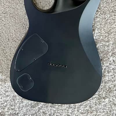 Ibanez RG Iron Label Electric Guitar Flat Black, Model RGRTB621BKF image 2
