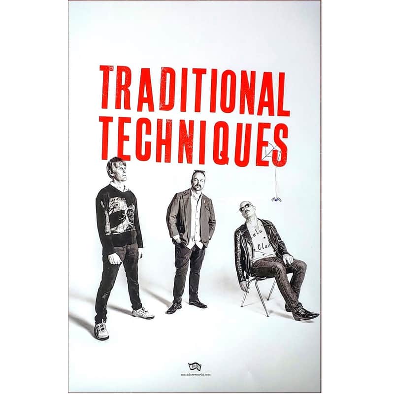 STEPHEN MALKMUS Traditional Techniques Ltd Ed New RARE Tour Poster! Psychedelic Folk Rock Indie Lo-Fi Alternative Noise Punk PAVEMENT SILVER JEWS YO LA TENGO MODEST MOUSE ARCHERS OF LOAF BECK GRANDADDY CALEXICO MY MORNING JACKET SONGS OHIA image 1