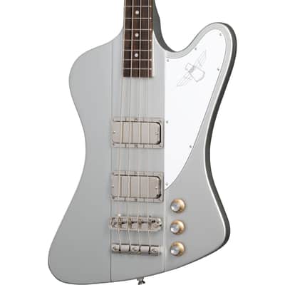 Epiphone Thunderbird '64 Electric Bass Guitar - Silver Mist image 1