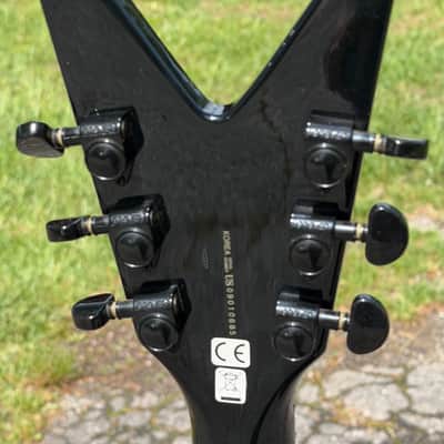 2009 Dean Dimebag Darrell Signature Shadow ML W/OHSC Black Dime Pantera image 9