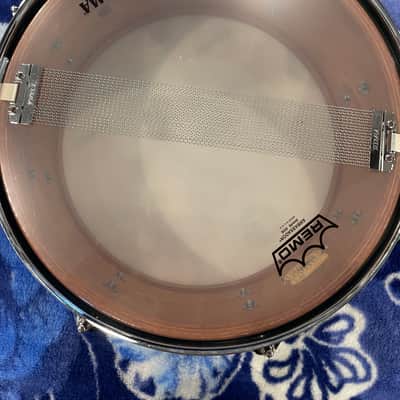 Tama SP1465 Simon Phillips Signature African Mahogany 14x6.5" Snare Drum 2024 - Present - Green image 7