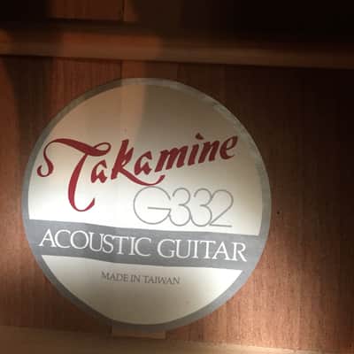 Takamine G332 Acoustic Dreadnought Guitar image 3