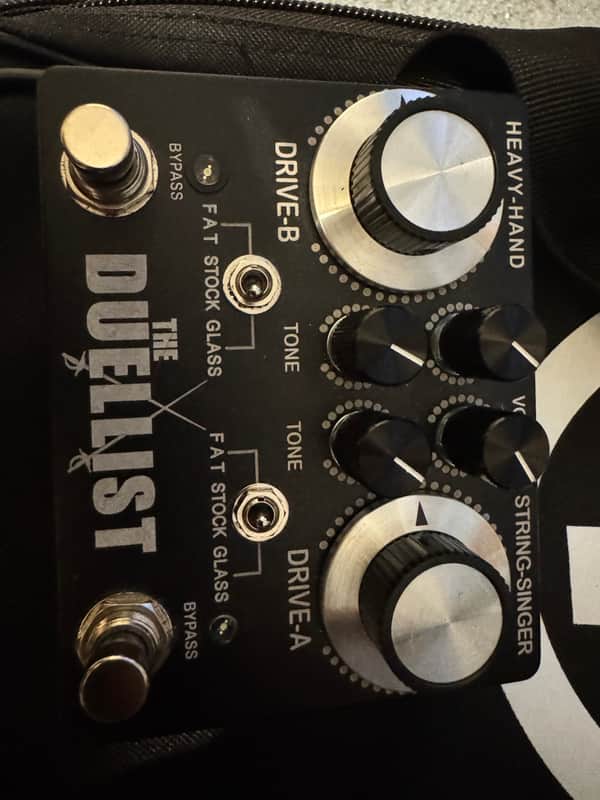 King Tone Guitar The Duellist V2 with Top Jacks