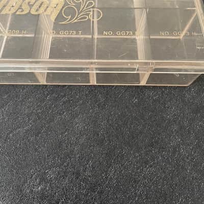 Gibson "Splash"case / Guitar Pick box/ Display /  1960's image 9