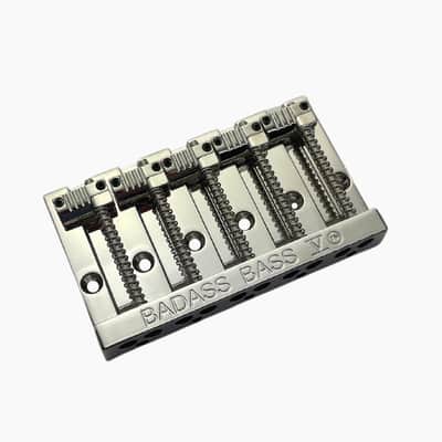 Leo Quan® Badass V™ 5-String Bass Bridge-Chrome image 13
