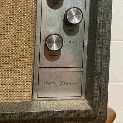 Silvertone Model 1482 5-Watt 1x12 Guitar Combo 1960s - Black image 6