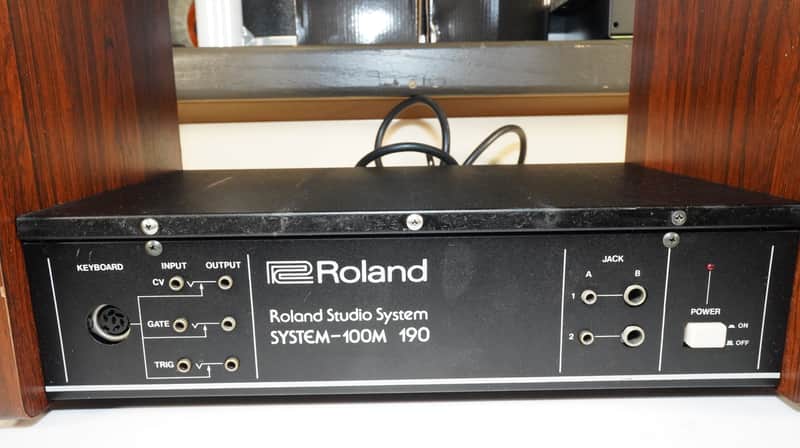 Roland System 100M 190 Rack Case 1979 - 1984 - Gray image 1