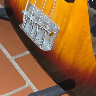 Squier Vintage Modified Jaguar Bass Special SS 2012 - 2018 - Brown Sunburst image 6