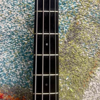 Hondo Alien Headless Bass 1987 Black image 3
