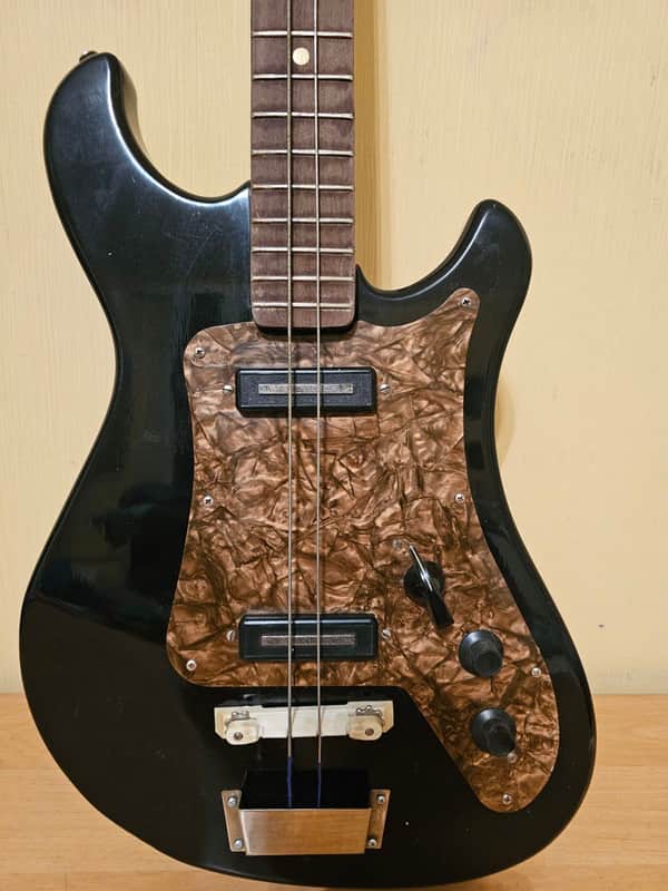 Bass-ll Bass Guitar USSR Soviet Bass 2 Vintage image 1