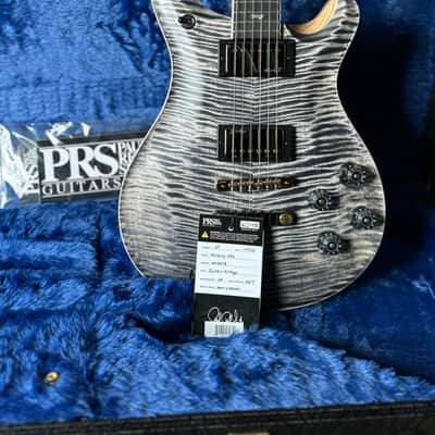 PRS Wood Library McCarty 594 Flamed Maple 10 Top, Swamp Ash Back, Stained Flamed Maple Neck, Bound Ebony FB - Satin Charcoal 418878 image 15