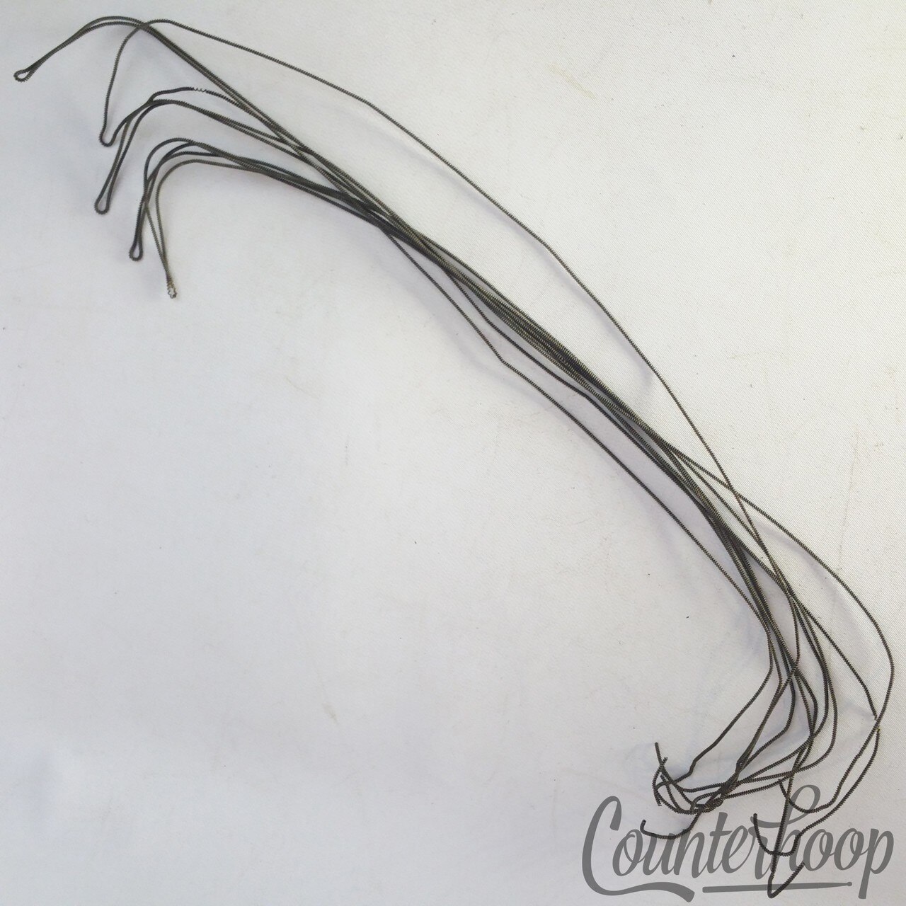 Slingerland 13"10-Strand Snare Drum Coiled Metal/Cloth 18"Wires Vintage Marching — main photograph