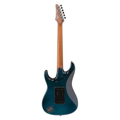 Ibanez Premium AZ24P1QM-DOB Deep Ocean Blonde - Electric Guitar image 4
