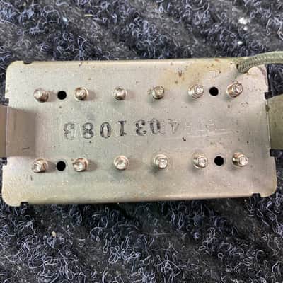 Vintage 1983 Gibson Dirty Finger Humbucker Black image 2