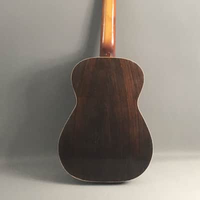 Vintage Kawai MIJ Japan Classical Guitar Lefty Conversion 1960s Natural Relic Martin Style Binding Bonus Gig Case image 13