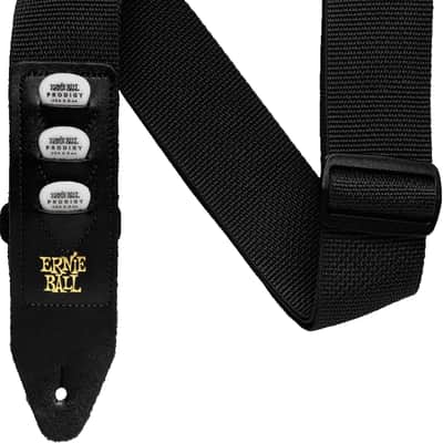 Ernie Ball Pickholder 2'' Strap - Black 4039EB Bild 1